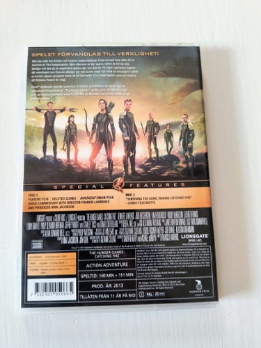 NÄRA TOPPSKICK, The Hunger Games: Catching Fire (2-Disc Special Edition) DVD