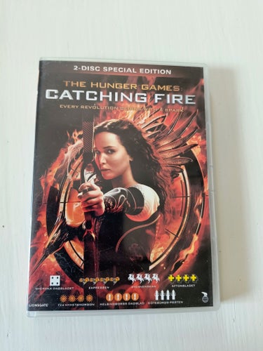 NÄRA TOPPSKICK, The Hunger Games: Catching Fire (2-Disc Special Edition) DVD