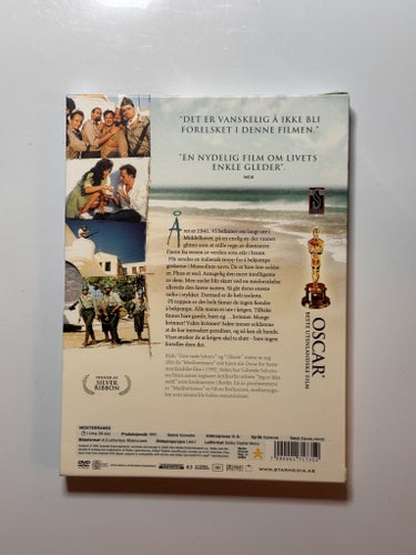 Mediterraneo (DVD) - Ej Svensk Text