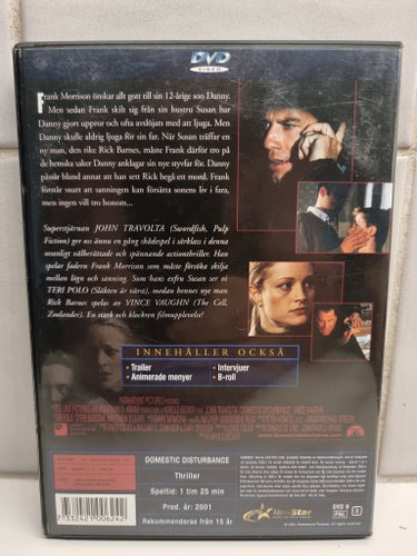 Domestic Disturbance (DVD) med John Travolta