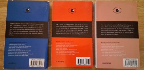 Bokpaket Jules Verne x 3 nyutgåvor 1993