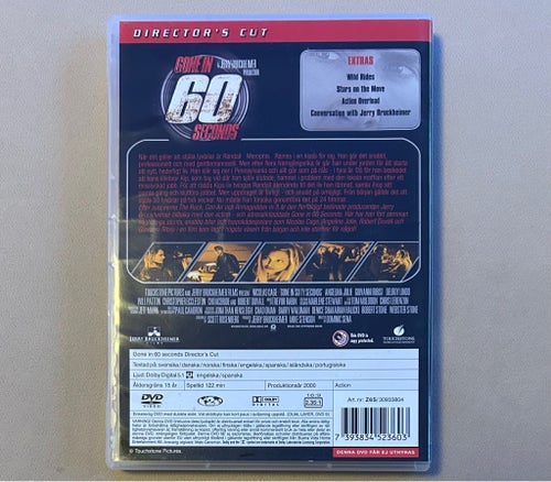 Gone in 60 Seconds (Director's Cut) DVD