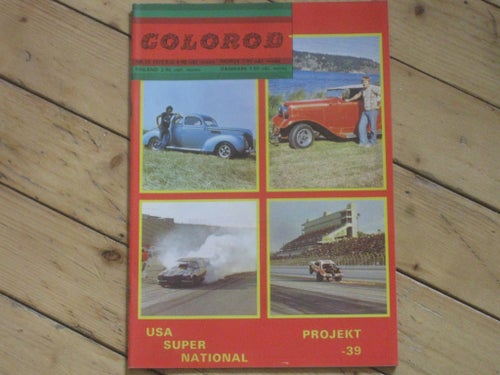 Colorod Nr 11 1973 Ford 1939 1932 Ivve Hallberg Corvette
