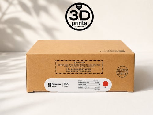 Bambu Lab PLA Basic Red Refill 1kg 1.75mm – Original – RFID