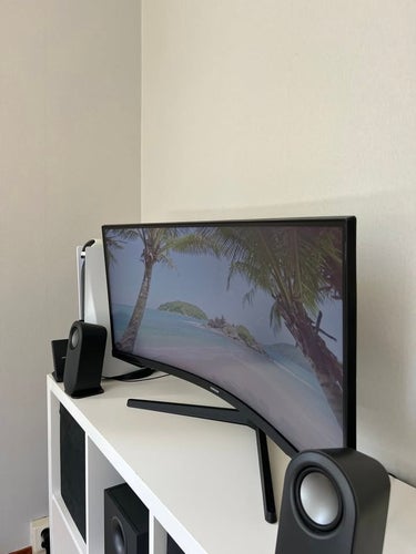 Samsung Odyssey G5 Ultrawide - 34 tum böjd bildskärm (LC34G55TWWRXEN)