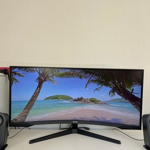 Samsung Odyssey G5 Ultrawide - 34 tum böjd bildskärm (LC34G55TWWRXEN)