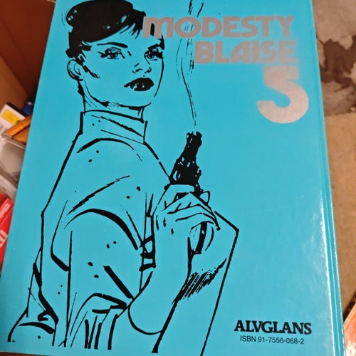 Modesty Blaise 5 av Peter O'Donnell, 1989