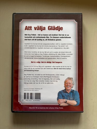DVD: Kay Pollak - Att välja Glädje