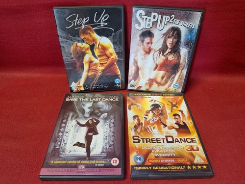 STEP UP 1 & 2 / SAVE THE LAST DANCE / STREET DANCE 3D DVD