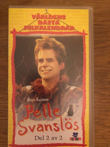 Pelle Svanslös Julkalendrar del 2 av 2- VHS