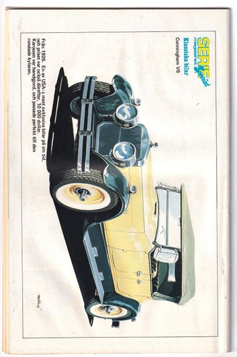 Serie Magasinet 1986-16 Cunningham V6