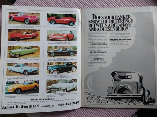 Car Classics Mar 1979 Studebaker Hawk Hispano-Suiza GTO