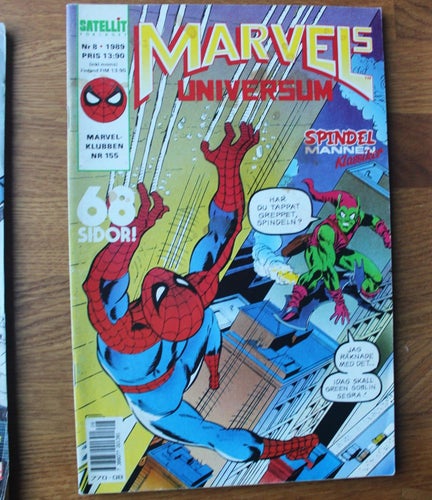 MARVELS UNIVERSUM 1989 NR 8