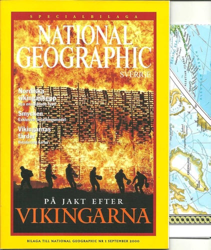 National geographic September 2000 komplett med bilaga