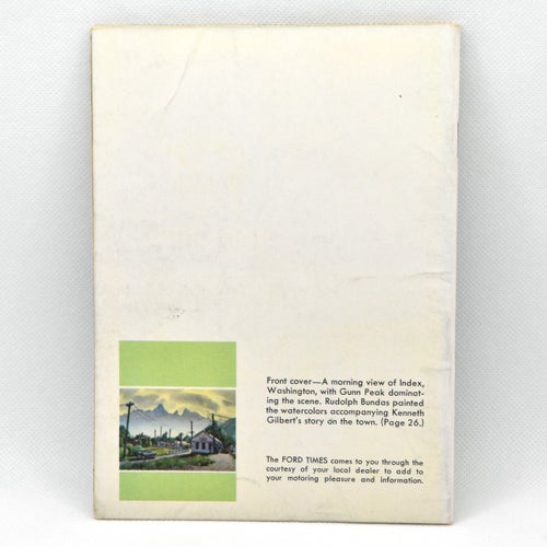 Ford Times August 1954 Tidning