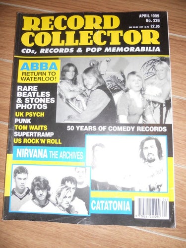 Record Collector april 1999 Abba, Nirvana, Cantonia, Supertramp