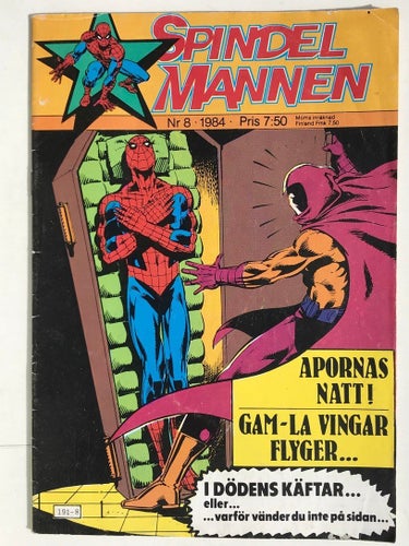 Spindelmannen - 1984:8. VG+