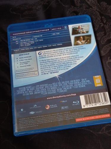 Con air | Svensk utgåva | Nicholas Cage | John Cusack | John Malkovich.