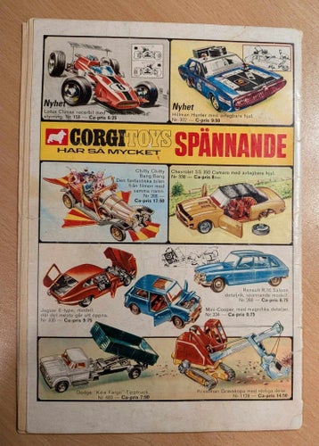 Kalle Anka & C:o. Nr 34, 1969. (Läsexemplar)