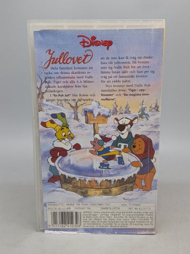 Disney Nalle Puh Jullovet - Svenskt tal - VHS