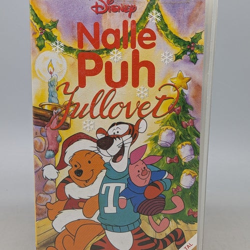 Disney Nalle Puh Jullovet - Svenskt tal - VHS