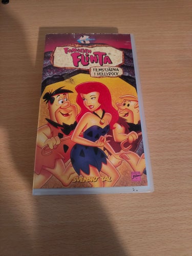Familjen Flinta: Filmstjärna i Hollyrock (VHS)