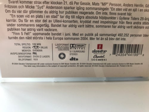 DVD - MAMMA MIA! THE MOVIE -(MERYL STREEP, PIERCE BROSNAN, C FIRTH) NY/INPLASTAD