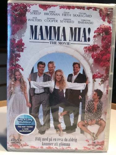 DVD - MAMMA MIA! THE MOVIE -(MERYL STREEP, PIERCE BROSNAN, C FIRTH) NY/INPLASTAD