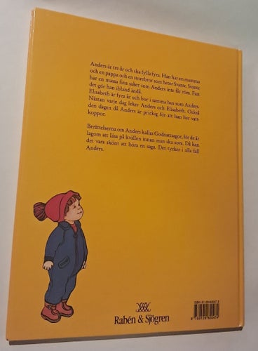 Godnattsagor om Anders, nästan 4 av Kerstin Thorvall