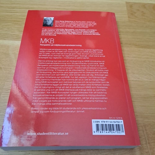MKB: perspektiv på miljökonsekvensbeskrivning (2007)