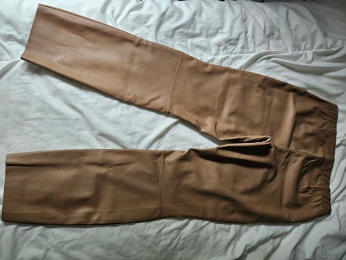 Fusk skinnbyxor H&M ljusbruna byxor, storlek 44