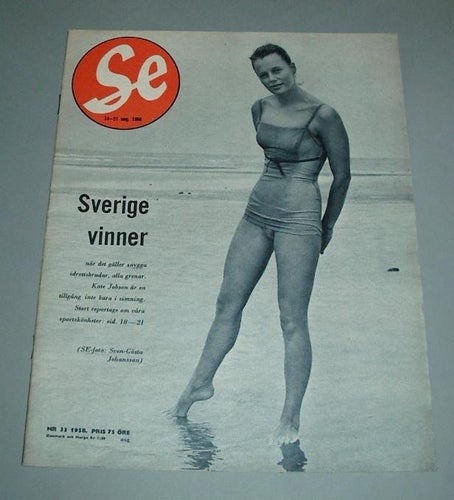 SE nr 33 1958 - Kate Jobson, Hagby, Herb Elliot, Bagdad m.m.