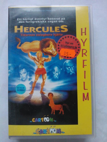 VHS - Hercules tidernas oslagbara hjälte