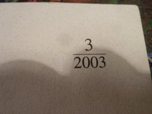 UTBILDNING & DEMOKRATI, 2003, TIDNING