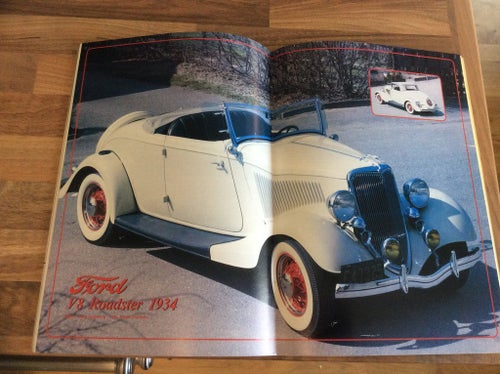 Classic Motor nr 7/8 1985 Ford V8,Volvo PV 60,Jaguar e typ,MB 220.INDIAN STORY