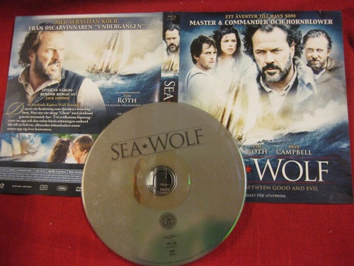 SEA WOLF - BLU-RAY UTAN PLASTFODRALET