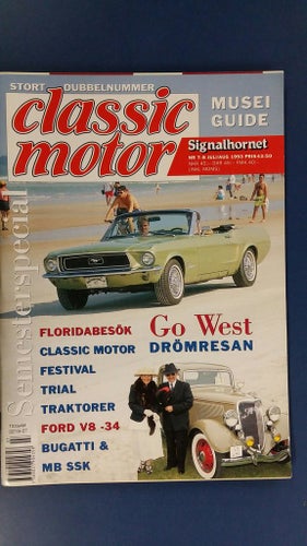 Classic Motor nr 7-8 1993: BMW 600, Husqvarna 200 1958, BM10, Ford V8 1934