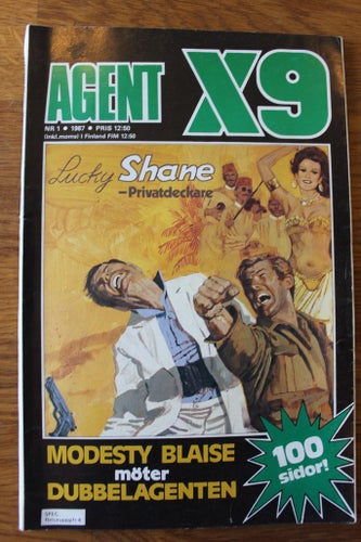 AGENT X9  1987 NR 1