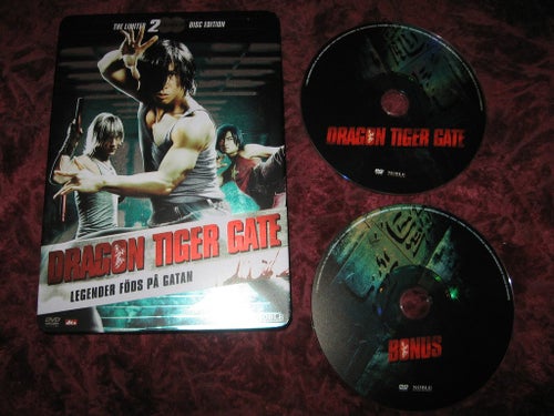 DRAGON TIGER GATE - STEELBOX (DONNIE YEN,NICHOLAS TSE) 2-DISC DVD