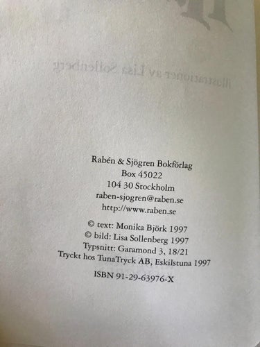 REKLAMHAREN Monika Björk Lisa Sollenberg 1997