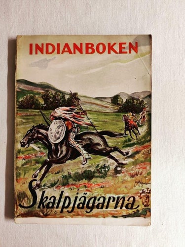 Skalpjägarna - indianboken 1924 (hft)