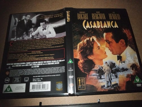 Casablanca (Ingrid Bergman, Humphrey Bogart)