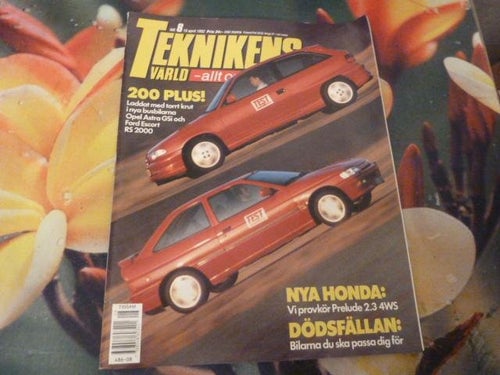 TEKNIKENS VÄRLD, NR 8 - 1992, TIDNING