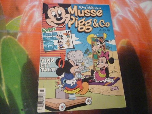 MUSSE PIGG & CO, NR 7 - 1991, TIDNING