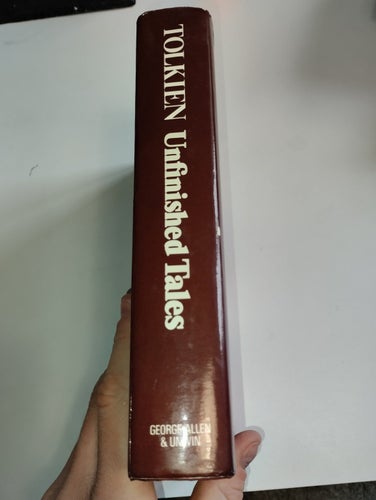 Unfinished tales third print 1981 superb condition Tolkien