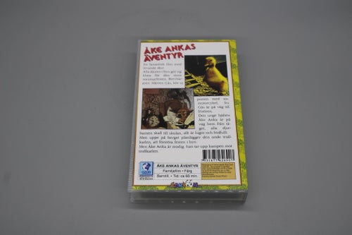 Åke ankas äventyr - Tecknat - INPLASTAD (VHS)