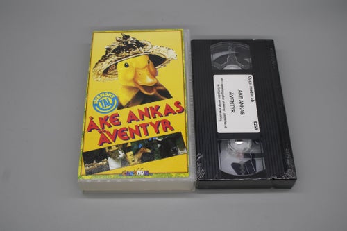 Åke ankas äventyr - Tecknat - INPLASTAD (VHS)
