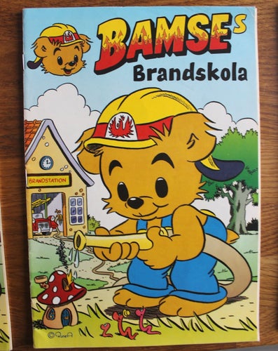 BAMSE Brandskola pyssel 1996 bilaga
