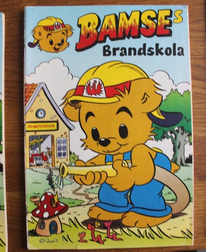BAMSE Brandskola pyssel 1996 bilaga