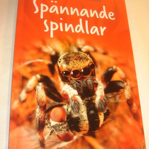 Spännande spindlar NY OLÄST INBUNDEN BOK